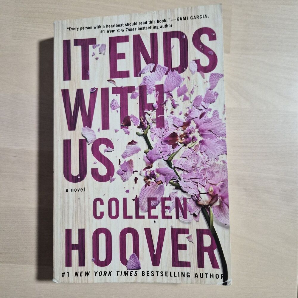It Ends with Us by Colleen Hoover Paperback BookTok Movie Tie In Novel